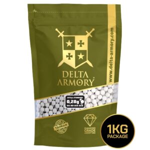 Airsoft BB Delta Armory Diamond 0,28g 3570pcs White